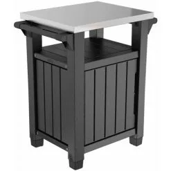 Table D'extérieur Multifonctionnelle De Barbecue Unity Keter - Anthracite