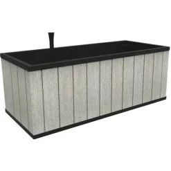 Keter Soldes Boutique 22 Jardinière Grande Sequoia Gris PP 240933 Keter - Gris