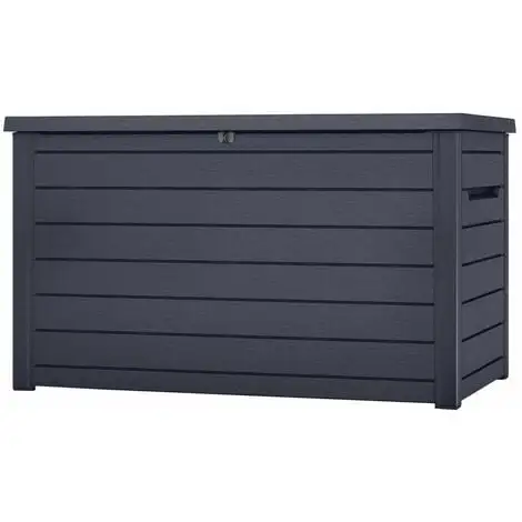 Boîte De Rangement De Jardin Ontario 870 L Keter - Gris 1 Boîte De Rangement De Jardin Ontario 870 L Keter - Gris