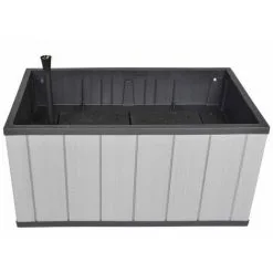 Jardinière Sequoia Taille Moyenne Gris PP 240929 Keter - Gris -Keter Soldes Boutique 11311020 4