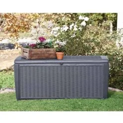 Boîte De Rangement De Jardin Sumatra 511 L Keter - Anthracite 6 Boîte De Rangement De Jardin Sumatra 511 L Keter - Anthracite -Keter Soldes Boutique 11311021 3