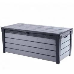 Boîte De Rangement De Jardin Brushwood 455 L Anthracite Keter - Anthracite