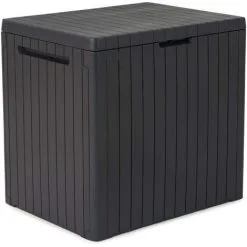 Boîte De Rangement De Jardin City 113 L Keter - Anthracite