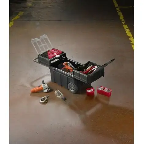 Chariot à Outils KETER 237787 Couleur:noir - Noir 2 Chariot à Outils KETER 237787 Couleur:noir - Noir – Image 2