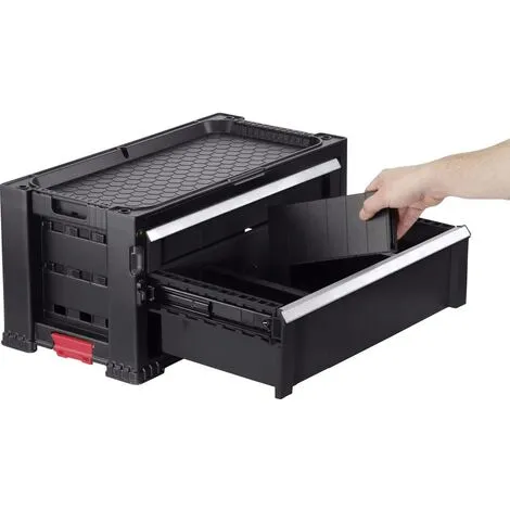 KETER 237790 Keter Boîte à Outils Vide Noir - Noir 2 KETER 237790 Keter Boîte à Outils Vide Noir - Noir – Image 2