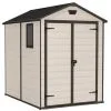 Keter MANOR 6x5 Abri De Jardin En Résine Beige