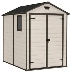 Keter MANOR 6x5 Abri De Jardin En Résine Beige