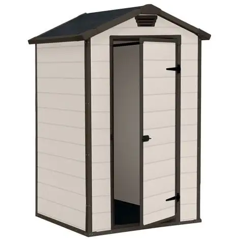 Abri De Jardin Keter MANOR 4x3 Beige 1 Abri De Jardin Keter MANOR 4x3 Beige