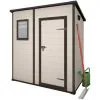 Abri De Jardin Keter MANOR Pent 6x4 En Résine Beige
