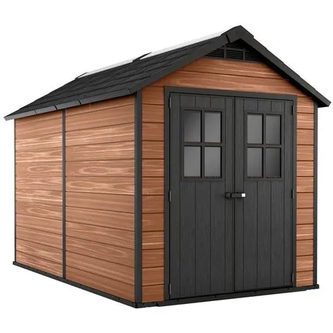 Abri De Jardin Keter En Résine NEWTON WOODSHIELD 7511 1 Abri De Jardin Keter En Résine NEWTON WOODSHIELD 7511