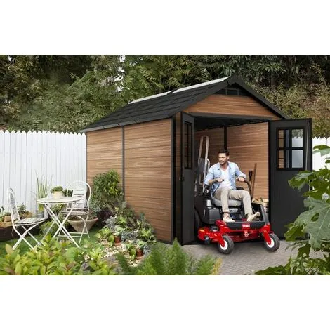 Abri De Jardin Keter En Résine NEWTON WOODSHIELD 7511 2 Abri De Jardin Keter En Résine NEWTON WOODSHIELD 7511 – Image 2