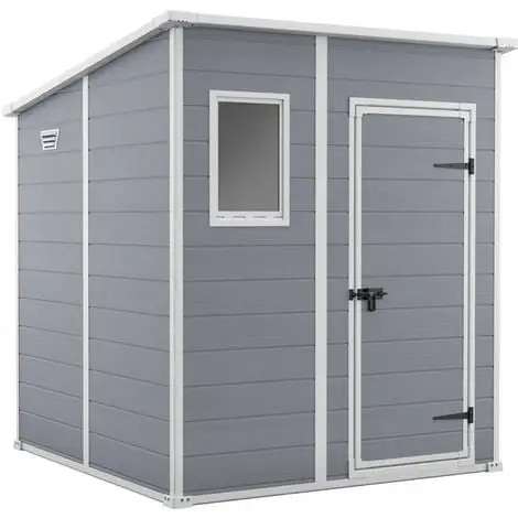 Abri De Jardin En Résine Keter MANOR Pent 6x6 1 Abri De Jardin En Résine Keter MANOR Pent 6x6