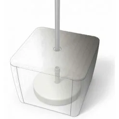 Table D'appoint Jardin Luzon Plus Avec Trou De Parasol Graphite Keter - Gris 9 Table D'appoint Jardin Luzon Plus Avec Trou De Parasol Graphite Keter - Gris -Keter Soldes Boutique 19143155 5