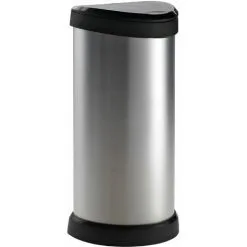 KETER CURVER | Poubelle PUSH 40L , Argent 6 KETER CURVER | Poubelle PUSH 40L , Argent -Keter Soldes Boutique 19322927 3