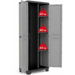 KETER | Armoire Utilitaire Stilo , Gris / Noir / Rouge 7 KETER | Armoire Utilitaire Stilo , Gris / Noir / Rouge -Keter Soldes Boutique 19322932 3