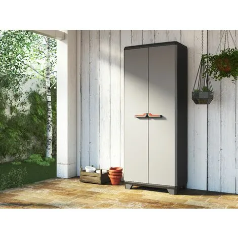 KETER | Armoire Utilitaire Stilo , Gris / Noir / Rouge 5 KETER | Armoire Utilitaire Stilo , Gris / Noir / Rouge – Image 5