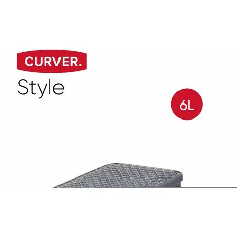 KETER CURVER | Style Boîtes De Rangement Lot L + M + S Avec Couvercles, ANTHRACITE 2 KETER CURVER | Style Boîtes De Rangement Lot L + M + S Avec Couvercles, ANTHRACITE – Image 2