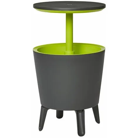 KETER Table De Jardin "Cool Bar" 30L Bac Glaçons Boissons Fraîches Table D'appoint 3 KETER Table De Jardin "Cool Bar" 30L Bac Glaçons Boissons Fraîches Table D'appoint – Image 3