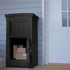 Boîte De Dépôt à Colis Anthracite Ecom Keter - Anthracite -Keter Soldes Boutique 23538617 3