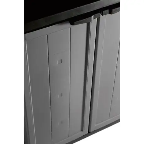 Armoire Basse Keter Jolly Gris - Gris 5 Armoire Basse Keter Jolly Gris - Gris – Image 5