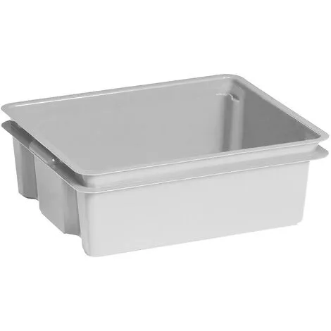 Boite De Rangement Keter Crownest 17L PVC Gris Clair - Gris Clair 1 Boite De Rangement Keter Crownest 17L PVC Gris Clair - Gris Clair