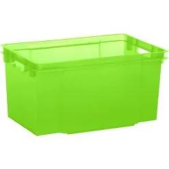Boite De Rangement Keter Crownest 50L PVC Vert Laser - Vert Laser