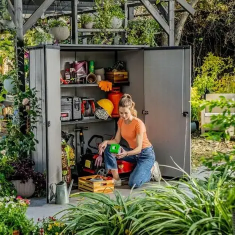 Armoire En Résine Keter HIGH STORE PLUS 2 Armoire En Résine Keter HIGH STORE PLUS – Image 2