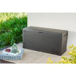Keter Comfy Boite De Rangement 270L - Anthracite 7 Keter Comfy Boite De Rangement 270L - Anthracite -Keter Soldes Boutique 28064117 3