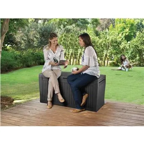 Keter Comfy Boite De Rangement 270L - Anthracite 5 Keter Comfy Boite De Rangement 270L - Anthracite – Image 5