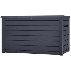 Boîte De Rangement De Jardin Ontario 870 L Anthracite Ecom Keter - Anthracite
