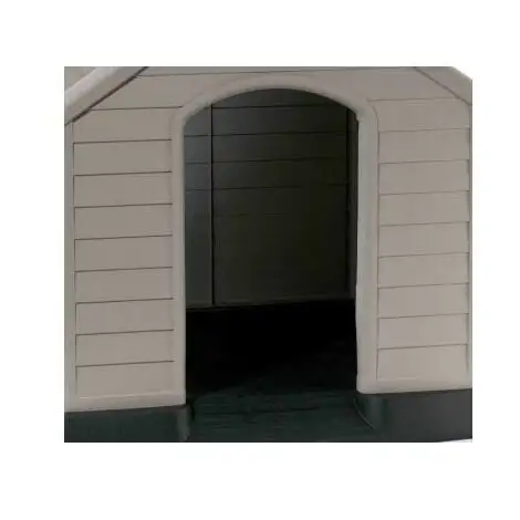 KETER Niche Pour Animaux En Résine DOGHOUSE - Beige Et Marron 3 KETER Niche Pour Animaux En Résine DOGHOUSE - Beige Et Marron – Image 3