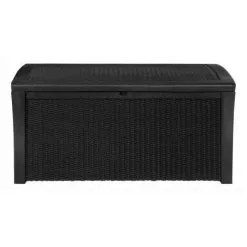 KETER Coffre En Résine BORNEO RIO 400L - Gris Anthracite