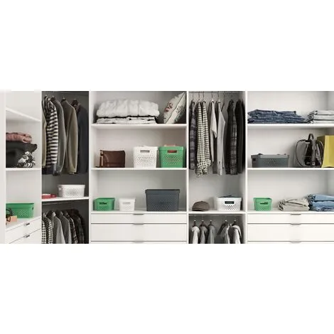 KETER Boîte De Rangement Curver Infinity Dots Blanc 17L - 100% Recycled - Blanc 4 KETER Boîte De Rangement Curver Infinity Dots Blanc 17L - 100% Recycled - Blanc – Image 4