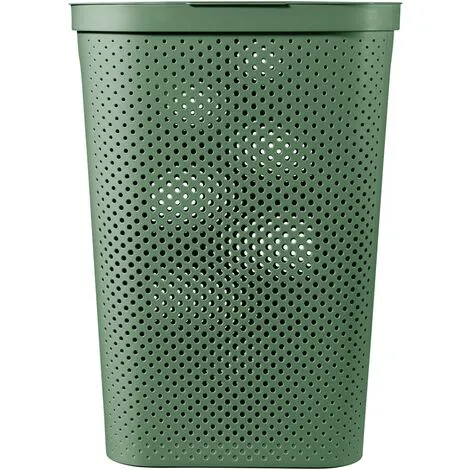 KETER Panier À Linge Curver Infinity Dots Vert 60L - 100% Recycled - Vert 4 KETER Panier À Linge Curver Infinity Dots Vert 60L - 100% Recycled - Vert – Image 4