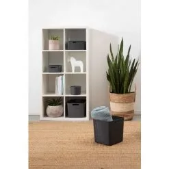 KETER Corbeille Curver L Jute Donkergris 20L - Gris Foncé 6 KETER Corbeille Curver L Jute Donkergris 20L - Gris Foncé -Keter Soldes Boutique 31775029 3