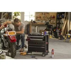 Keter 237007 Servante - 5 Tiroirs - Noir