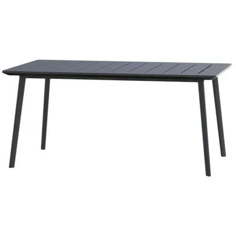 Keter METALEA Table Effet Métal Foncé 1 Keter METALEA Table Effet Métal Foncé