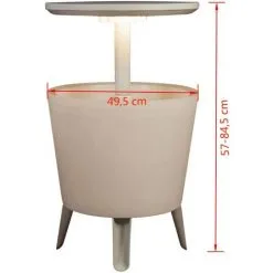 Rafraîchisseur éclairé Blanc 232924 Keter - Blanc 7 Rafraîchisseur éclairé Blanc 232924 Keter - Blanc -Keter Soldes Boutique 3463806 3