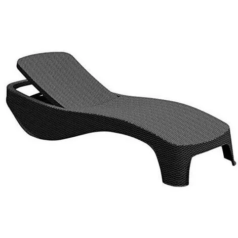 Bain De Soleil Atlantic KETER Résine Effet Rotin Gris Anthracite Chaise Longue Dossier 5 Positions 4 Bain De Soleil Atlantic KETER Résine Effet Rotin Gris Anthracite Chaise Longue Dossier 5 Positions – Image 4