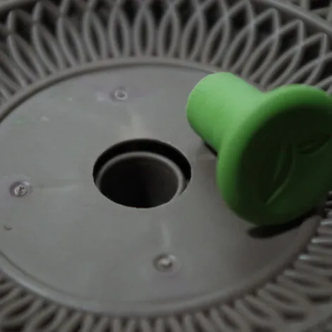 KETER Pot + Cache Pot CURVER Aspect Tricoté - Taille S - Marron - Marron 2 KETER Pot + Cache Pot CURVER Aspect Tricoté - Taille S - Marron - Marron – Image 2