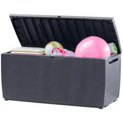 Coffre De Rangement De Jardin Capri 302 L Keter - Anthracite -Keter Soldes Boutique 4154574 4
