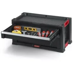 KETER Servante A Outils 7 Tiroirs - Modulable Avec Verouillage Centralisé - 60 X 38 X 83 Cm Sur Roulettes -Keter Soldes Boutique 44410790 4