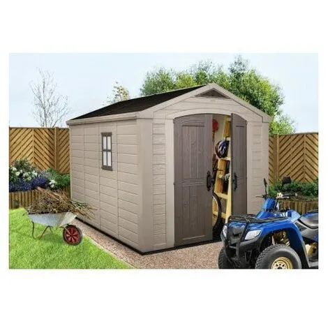 KETER Abri De Jardin Résine FACTOR SYDNEY 811 8,5 M² 2 KETER Abri De Jardin Résine FACTOR SYDNEY 811 8,5 M² – Image 2