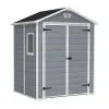 KETER Abri En Résine MANOR 65DD - 2.8M² - Gris
