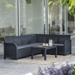 Canapé 2 Places De Jardin Rosalie Graphite Keter - Anthracite 9 Canapé 2 Places De Jardin Rosalie Graphite Keter - Anthracite -Keter Soldes Boutique 50890144 5