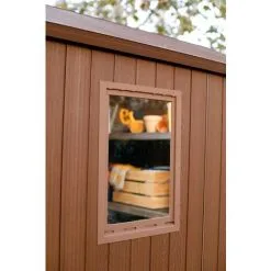 Keter Abri De Jardin En Résine DARWIN 6x8 Bois -Keter Soldes Boutique 51165443 5