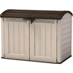 Coffre Jardin Résine Multifonctions - 2000l - Beige - 12-922471 - Keter