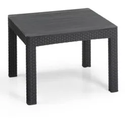Table De Jardin Rosalie Graphite Keter - Anthracite