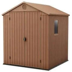 Abri De Jardin Keter En Résine DARWIN 6x6 Bois