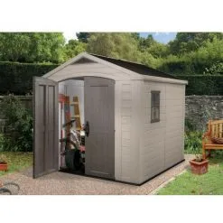 Abri De Jardin En Résine PVC KETER 6,6 M² - Aspect Bois